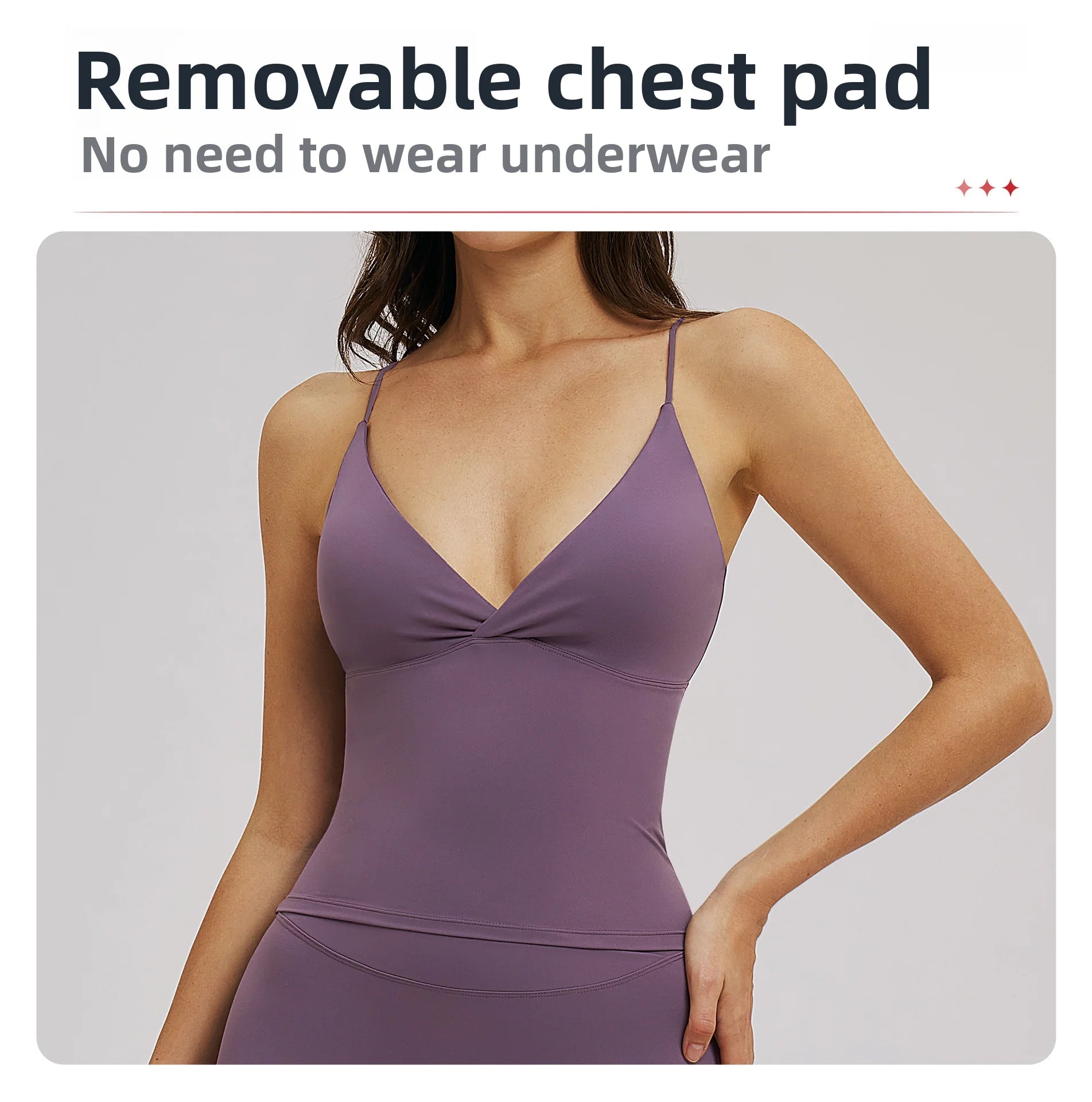 Vision Twist Front Longline Top Impact Longline Strappy Top Sports Yoga Vest Women's Fitness Tank Top Gym Running Workout Halter